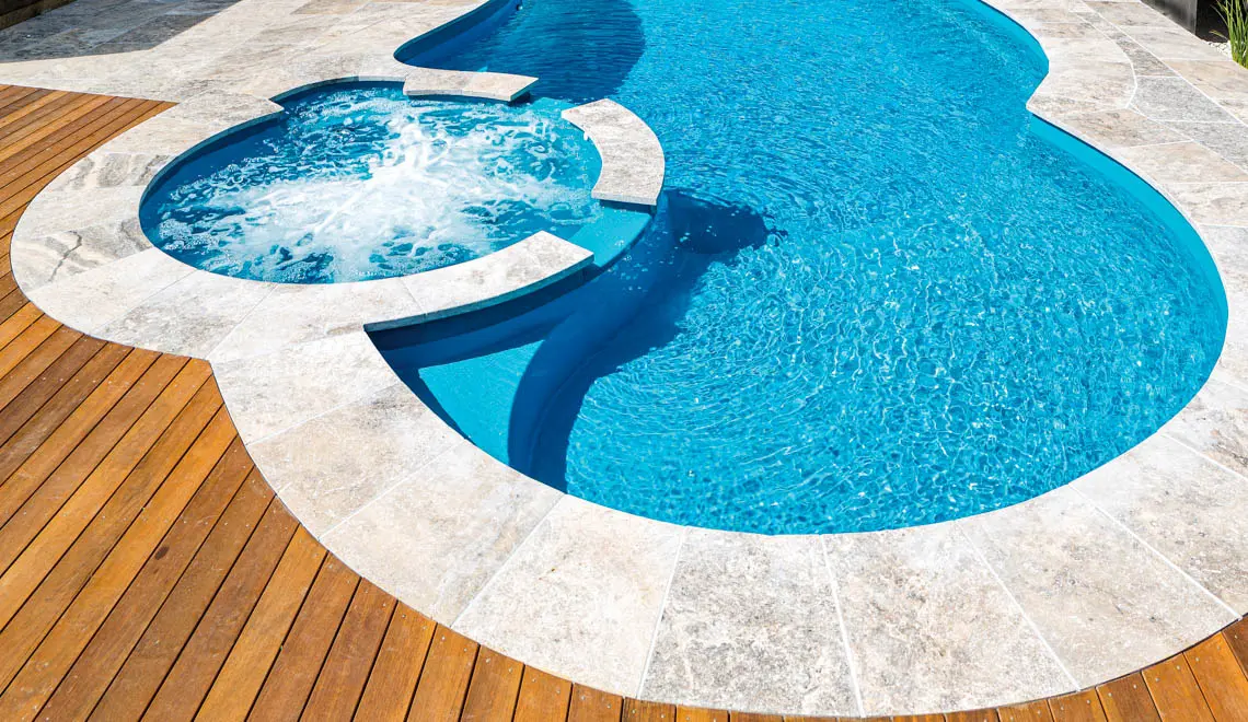 The Allure™ installed pool 2