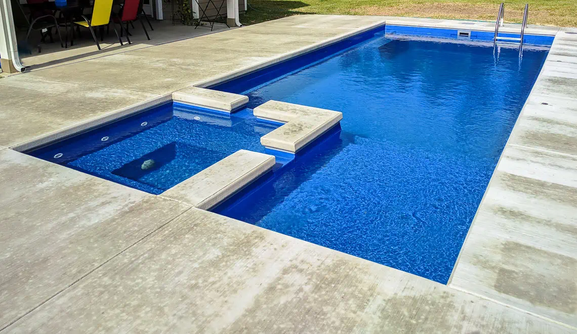 The Limitless™ installed pool 3