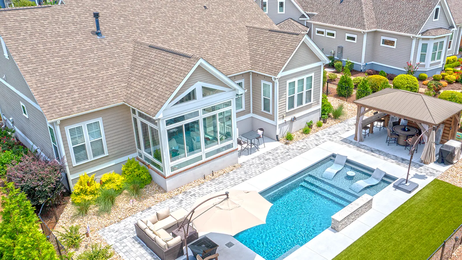 The Summit™ installed pool 2